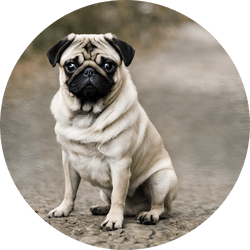 Pug toy group dog breed