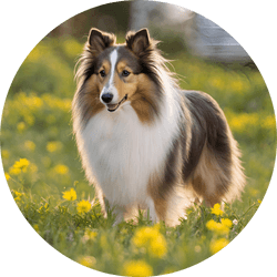 Shetland sheepdog herding group dog breed