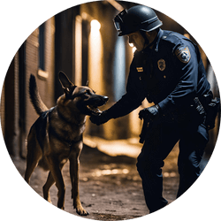 police dogs are working dogs